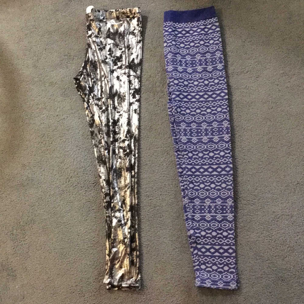 NWOT patterned leggings bundle